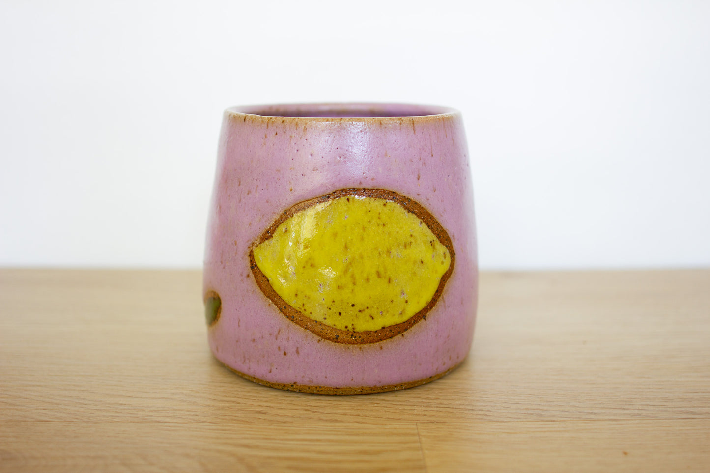 Tapered Lemon Mug