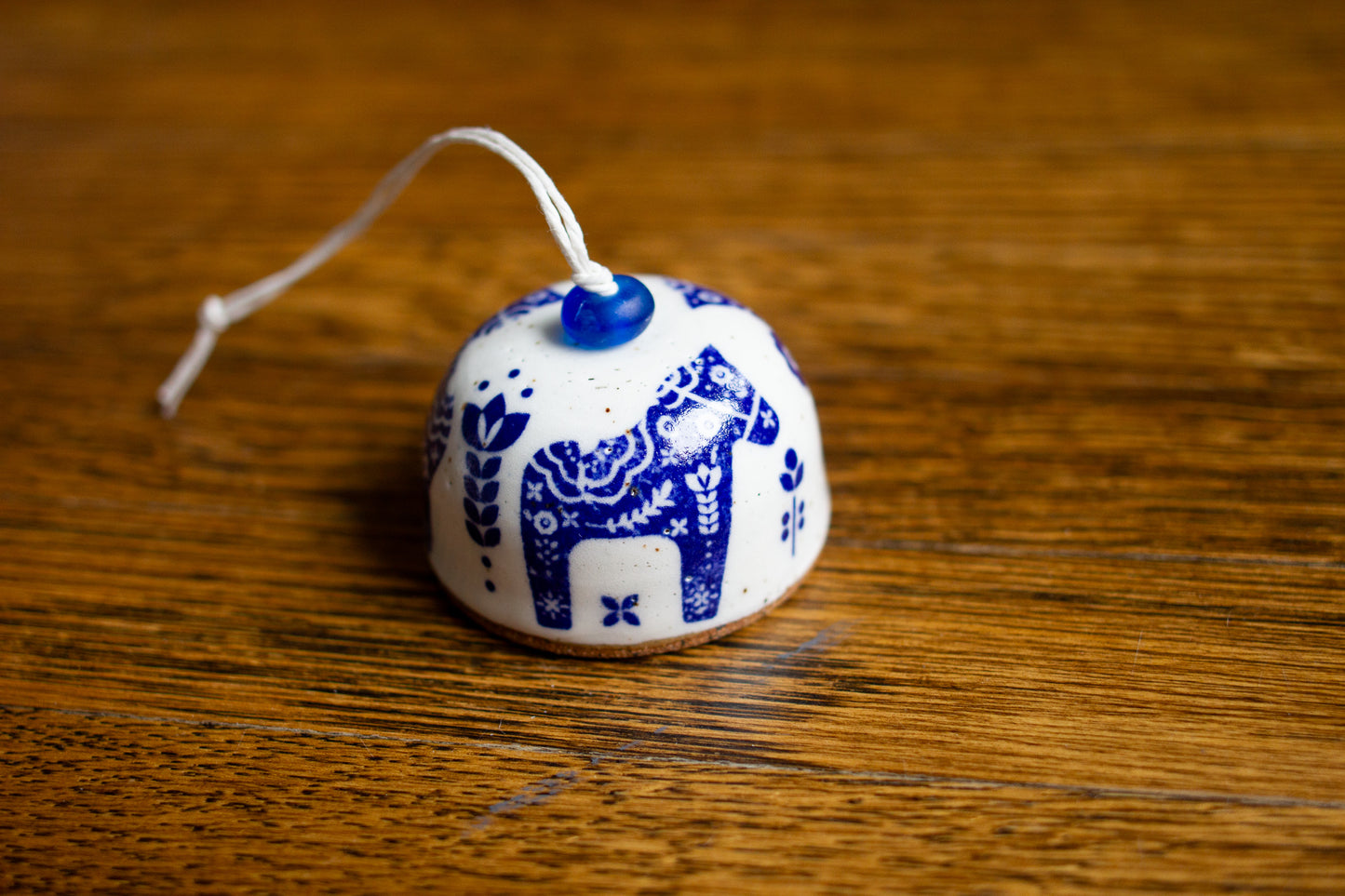 Dala Horse Bell Ornament