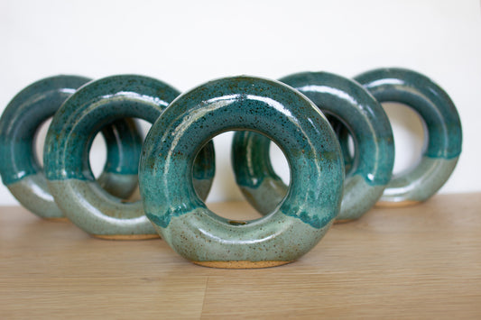 Double Dipped Donut Vase