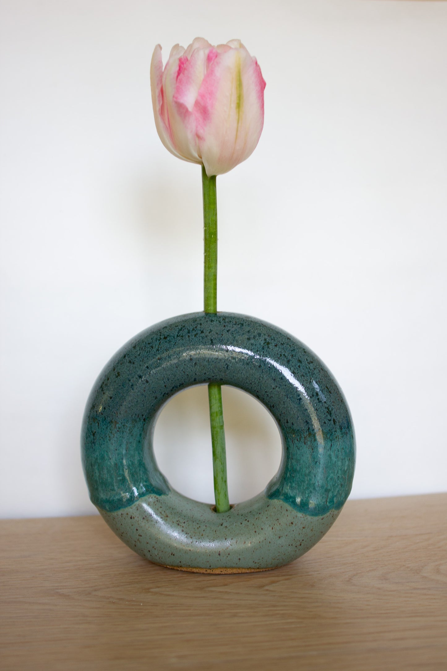 Double Dipped Donut Vase
